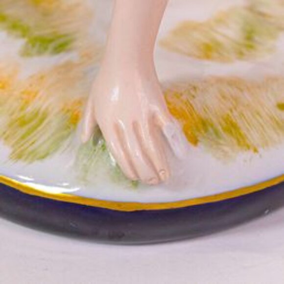 Antique Royal Dux Porcelain Figure - Nude with Red hair - Figure # 711 - Picture 9 of 10